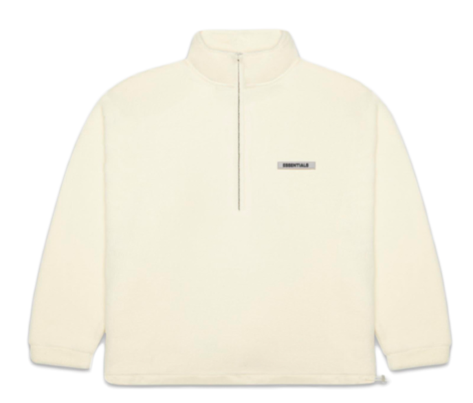 Essentials Boys Polar Fleece Quarter-Zip Pullover Jackets